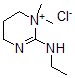 CAS 登录号：66922-57-4， 2-(乙基氨基)-1,4,5,6-四氢-1,1-二甲基-嘧啶鎓氯化物(1:1)