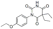 CAS 登录号：66940-84-9， 5,5-二乙基-1-(4-乙氧基苯基)巴比妥酸