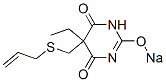 CAS#: 66941-91-1, 5-(Allylthiomethyl)-5-Ethyl-2-Sodiooxy-4,6(1H,5H)-Pyrimidinedione