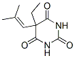 CAS 登录号：66968-47-6， 5-乙基-5-异丁烯基巴比妥酸