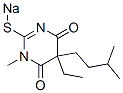 CAS#: 66968-54-5, 5-Ethyl-5-Isopentyl-1-Methyl-2-Sodiothio-4,6(1H,5H)-Pyrimidinedione