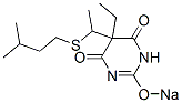 CAS#: 66968-56-7, 5-Ethyl-5-[1-(Isopentylthio)Ethyl]-2-Sodiooxy-4,6(1H,5H)-Pyrimidinedione