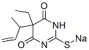 CAS#: 66968-72-7, 5-Ethyl-5-(1-Methyl-2-Propenyl)-2-Sodiothio-4,6(1H,5H)-Pyrimidinedione