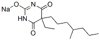 CAS#: 66968-83-0, 5-Ethyl-5-(4-Methylheptyl)-2-Sodiooxy-4,6(1H,5H)-Pyrimidinedione