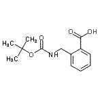 CAS#: 669713-61-5, 2-[({[(2-Methyl-2-propanyl)oxy]carbonyl}amino)methyl]benzoic acid