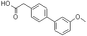 CAS 登录号：669713-73-9， (3'-甲氧基-4-联苯基)乙酸