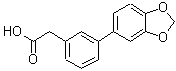 CAS#: 669713-75-1, [3-(1,3-Benzodioxol-5-yl)phenyl]acetic acid