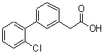 CAS 登录号：669713-78-4， (2'-氯-3-联苯基)乙酸