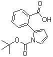 CAS 登录号：669713-99-9， 2-(1-{[(2-甲基-2-丙基)氧基]羰基}-1H-吡咯-2-基)苯甲酸