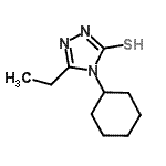 CAS#: 669744-12-1, 4-Cyclohexyl-5-ethyl-2,4-dihydro-3H-1,2,4-triazole-3-thione