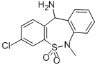 CAS#: 66981-75-7, 3-Chloro-6,11-Dihydro-5,5-Dioxo-11-Amino-6-Methyldibenzo[c,f][1,2]Thiazepine