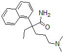CAS#: 6699-16-7, alpha-[3-(Dimethylamino)Propyl]-alpha-Ethyl-1-Naphthaleneacetamide