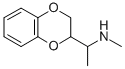 CAS 登录号：67011-31-8， 2-(1-甲基氨基乙基)-1,4-苯并二恶烷