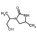CAS 登录号：670227-87-9， 1-(1-羟基-2-丙基)-4-甲基-2-咪唑烷酮