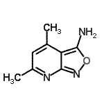 CAS#: 670246-33-0, 4,6-Dimethyl[1,2]oxazolo[3,4-b]pyridin-3-amine