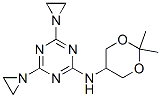 CAS#: 67026-13-5, 4,6-Di(Aziridin-1-Yl)-N-(2,2-Dimethyl-1,3-Dioxan-5-Yl)-1,3,5-Triazin-2-Amine