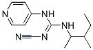 CAS 登录号：67026-47-5， 2-氰基-1-(1,2-二甲基丁基)-3-(4-吡啶基)胍