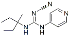 CAS 登录号：67026-54-4， 2-氰基-1-(1-乙基-1-甲基丙基)-3-(4-吡啶基)胍