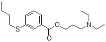 CAS#: 67032-51-3, 3-(Diethylamino)Propyl 3-(Butylthio)Benzoate