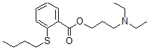 CAS 登录号：67032-52-4， 3-(二乙基氨基)丙基 2-(丁基硫代)苯甲酸酯
