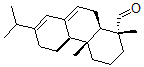 CAS 登录号：6704-50-3， (4R)-松香-7,13-二烯-18-醛