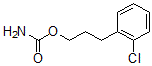 CAS 登录号：67049-73-4， 3-(邻氯苯基)丙基氨基甲酸酯