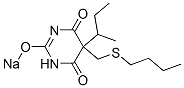 CAS#: 67050-23-1, 5-Sec-Butyl-5-(Butylthiomethyl)-2-Sodiooxy-4,6(1H,5H)-Pyrimidinedione