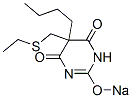 CAS#: 67050-30-0, 5-Butyl-5-(Ethylthiomethyl)-2-Sodiooxy-4,6(1H,5H)-Pyrimidinedione
