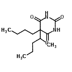 CAS#: 67050-48-0, 5-Butyl-5-(2-pentanyl)-2,4,6(1H,3H,5H)-pyrimidinetrione
