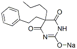 CAS 登录号：67050-55-9， 5-丁基-5-苯乙基-2-钠氧基-4,6(1H,5H)-嘧啶二酮
