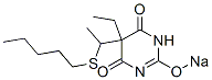 CAS#: 67050-85-5, 5-Ethyl-5-[1-(Pentylthio)Ethyl]-2-Sodiooxy-4,6(1H,5H)-Pyrimidinedione
