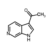 CAS 登录号：67058-71-3， 1-(1H-吡咯并[2,3-c]吡啶-3-基)乙酮