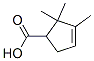 CAS 登录号：6709-22-4， 2,2,3-三甲基环戊-3-烯羧酸