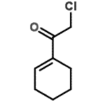 CAS#: 67101-69-3, 2-Chloro-1-(1-cyclohexen-1-yl)ethanone
