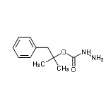 CAS#: 67102-21-0, 2-Methyl-1-phenyl-2-propanyl hydrazinecarboxylate