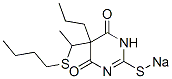 CAS#: 67114-20-9, 5-[1-(Butylthio)Ethyl]-5-Propyl-2-Sodiothio-4,6(1H,5H)-Pyrimidinedione