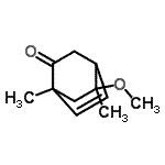 CAS#: 671211-41-9, 8-Methoxy-1,8-dimethylbicyclo[2.2.2]oct-5-en-2-one