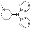 CAS 登录号：67196-14-9， 9-(1-甲基-3-哌啶基)-9H-咔唑