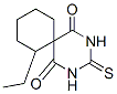 CAS 登录号：67196-29-6， 7-乙基-3-硫代-2,4-二氮杂螺[5.5]十一烷-1,5-二酮