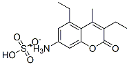 CAS#: 67210-66-6, [Diethyl(4-Methyl-2-Oxo-2H-Benzopyran-7-Yl)]Ammonium Hydrogen Sulphate