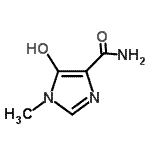 CAS#: 67218-76-2, 5-Hydroxy-1-methyl-1H-imidazole-4-carboxamide