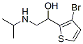 CAS 登录号：67226-96-4， 1-(3-溴-2-噻吩基)-2-异丙基氨基乙醇