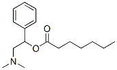 CAS#: 67227-07-0, Heptanoic Acid 2-(Dimethylamino)-1-Phenylethyl Ester