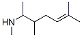 CAS 登录号：67227-18-3， N,3,6-三甲基-5-庚烯-2-胺