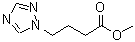 CAS#: 672285-89-1, Methyl 4-(1H-1,2,4-triazol-1-yl)butanoate