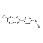 CAS#: 67229-93-0, 2-(4-Isocyanatophenyl)-6-methyl-1,3-benzothiazole
