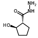 CAS#: 672310-33-7, (1R,2R)-2-Hydroxycyclopentanecarbohydrazide