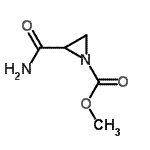 CAS 登录号：67276-91-9， 甲基2-氨基甲酰-1-氮丙啶羧酸酯