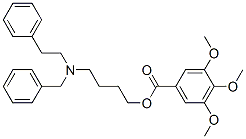CAS 登录号:67293-15-6, 3,4,5-三甲氧基苯甲酸 4-(苄基苯乙基氨基)丁酯