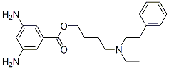 CAS 登录号：67293-22-5， 3,5-二氨基苯甲酸 4-(乙基苯乙基氨基)丁酯